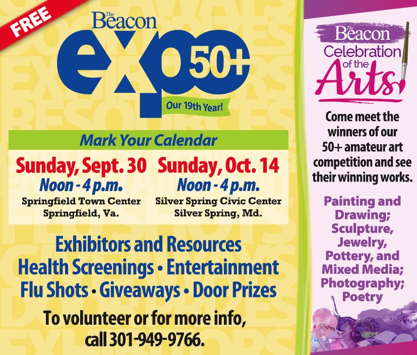 Visit Eric Stewart At The Beacon 50+ Expos 2018